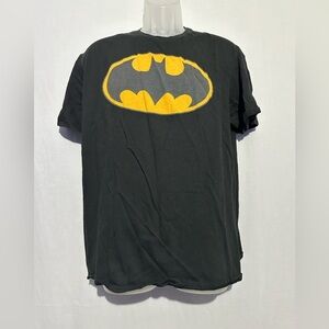 Batman Vintage Black and Yellow Short Sleeve Tee